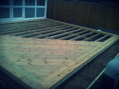 Decking Under Construction