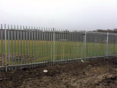 Palisade Security Fence